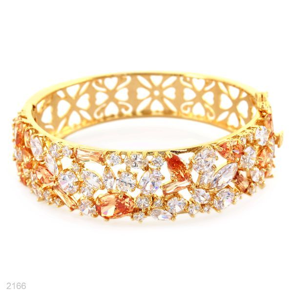 multi-faceted statement bracelet