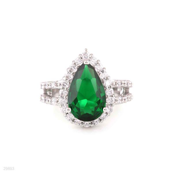 BEAUTIFUL PEAR DROP RING