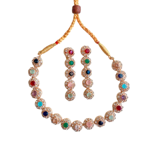 Choker Set – Necklace & Earrings