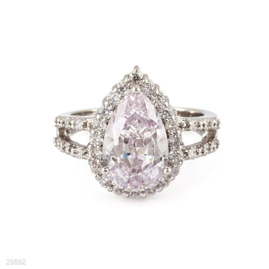 BEAUTIFUL PEAR DROP RING