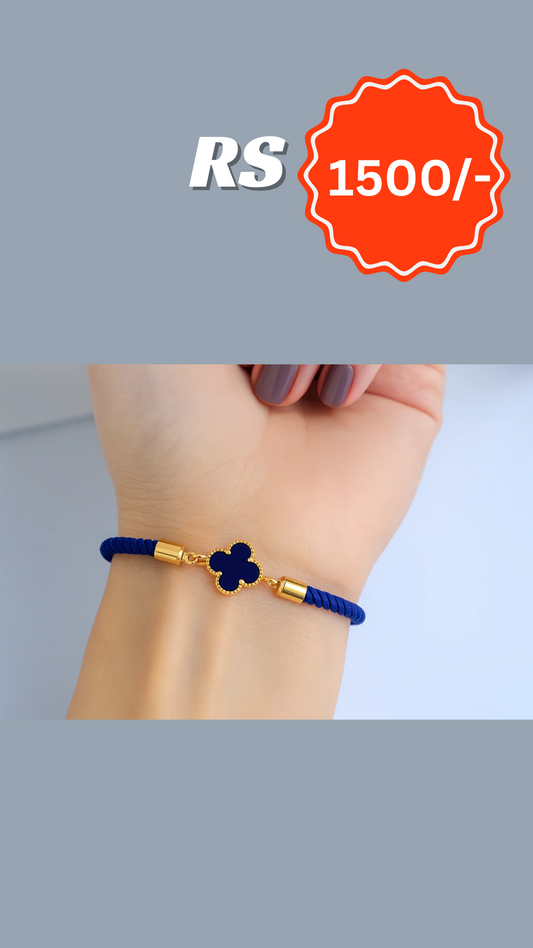 Styzee Vendre Clover Charm Bracelet – Adjustable