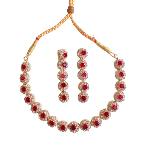 Choker Set – Necklace & Earrings