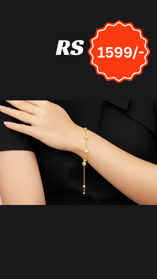 Elegant Circle Chain Bracelet